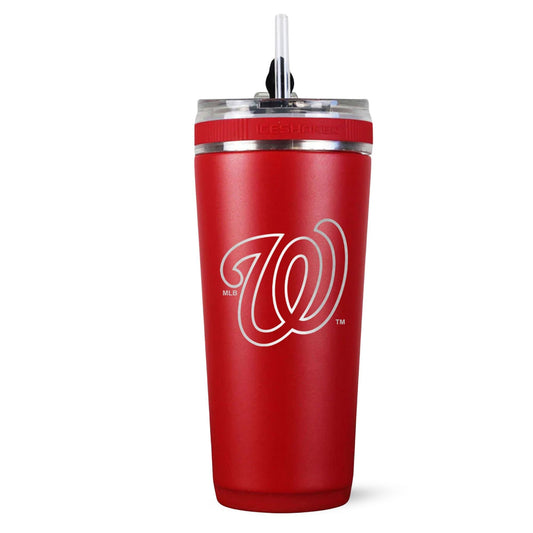 Officially Licensed Washington Nationals 26oz Flex Bottle - Inverted Logo