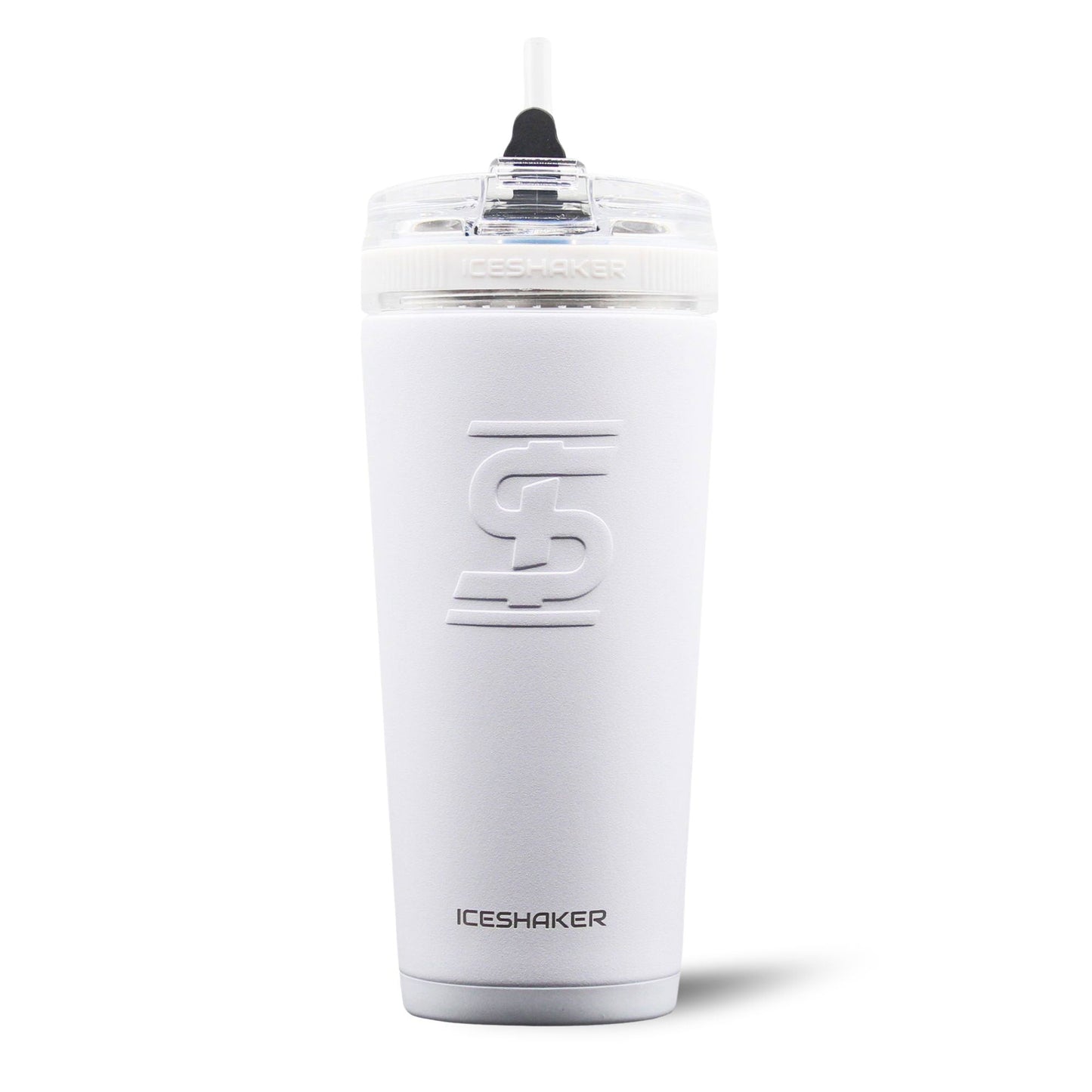 Officially Licensed Los Angeles Dodgers 26oz Flex Bottle (Alternate Logo) - White