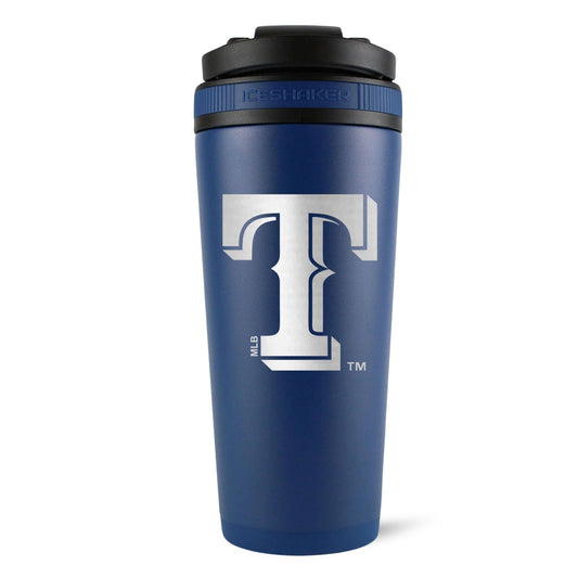 Officially Licensed Texas Rangers 26oz Ice Shaker - Navy