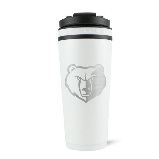 Officially Licensed Memphis Grizzlies 26oz Ice Shaker - White