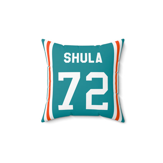 Don Shula Miami Dolphins Pillow