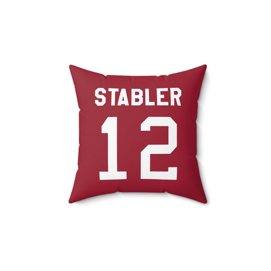 Ken Stabler Alabama Crimson Tide Pillow