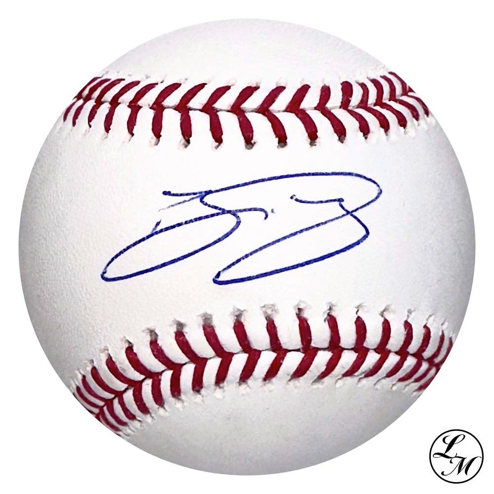 Bo Bichette Blue Jays Autographed Official Major League Baseball