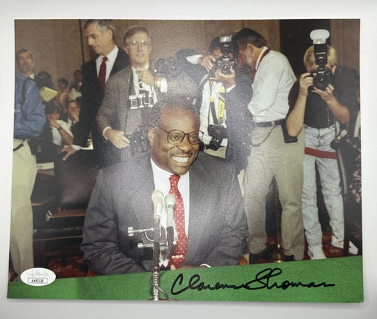 Clarence Thomas Autographed 8x10 Photo JSA COA