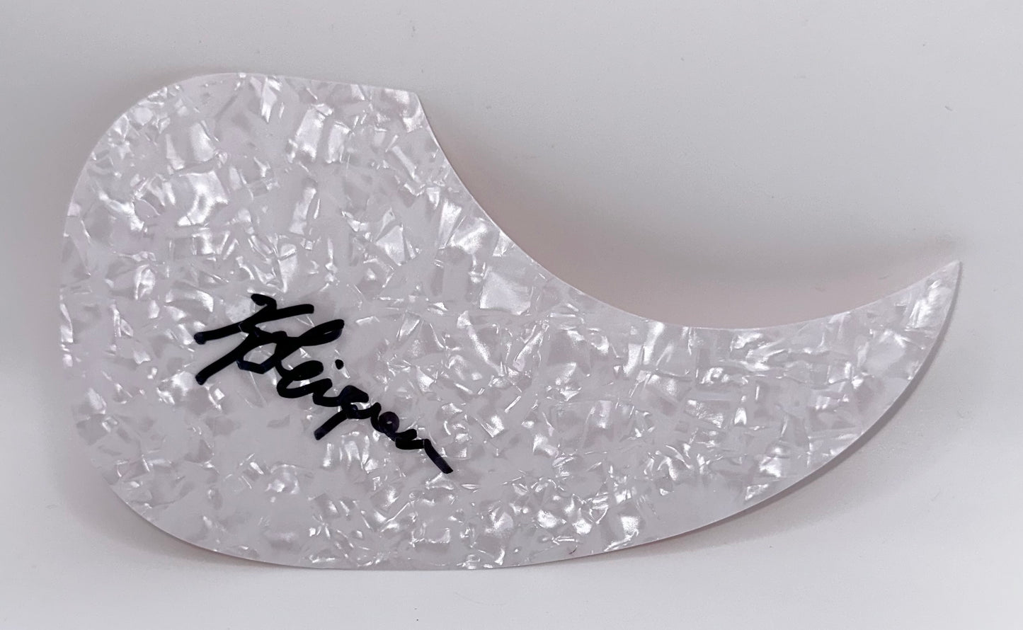 Kerry Livgren Autographed Guitar Pickguard Musician