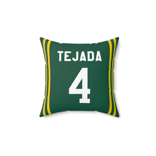 Miguel Tejada Oakland Athletics MoneyBall Pillow