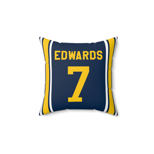 Donovan Edwards University of Michigan Wolverines Pillow