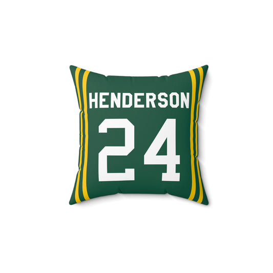 Rickey Henderson Oakland Athletics Pillow