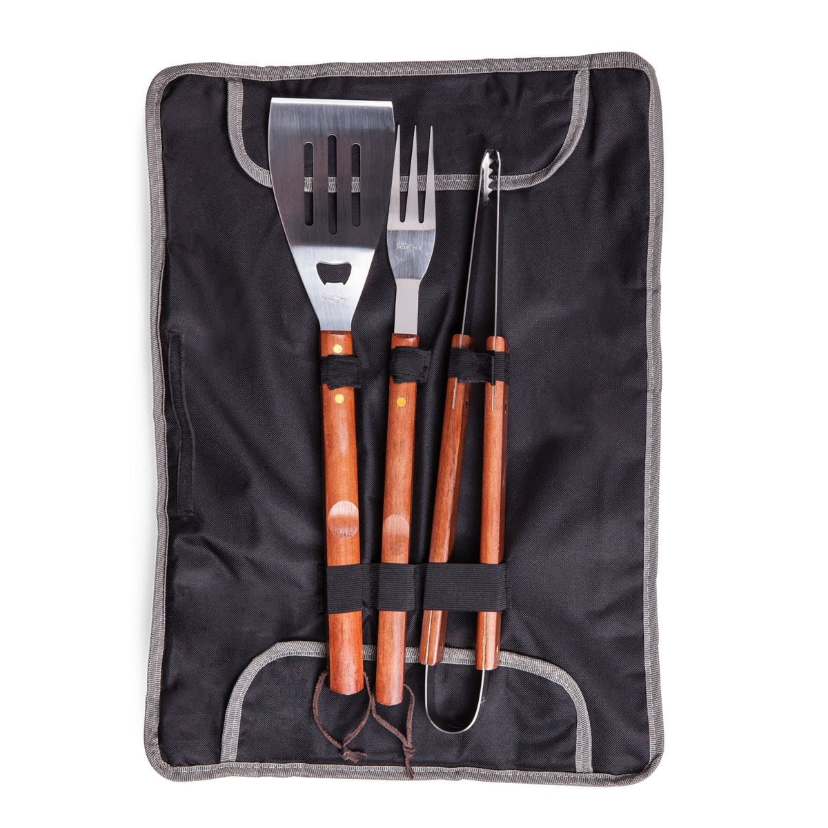 Rhode Island Rams - 3-Piece BBQ Tote & Grill Set