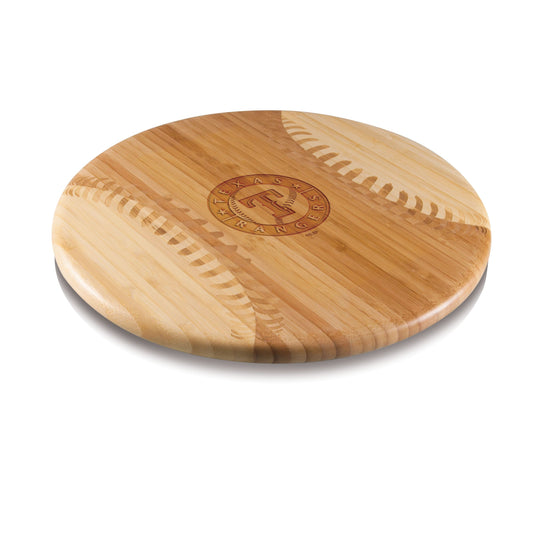 Texas Rangers - Home Run! Baseball Cutting Board & Serving Tray