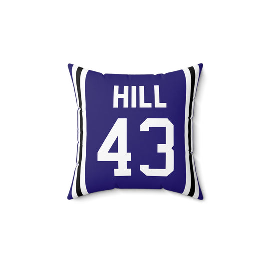 Justice Hill Baltimore Ravens Pillow