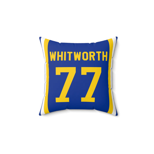 Andrew Whitworth Los Angeles Rams Pillow