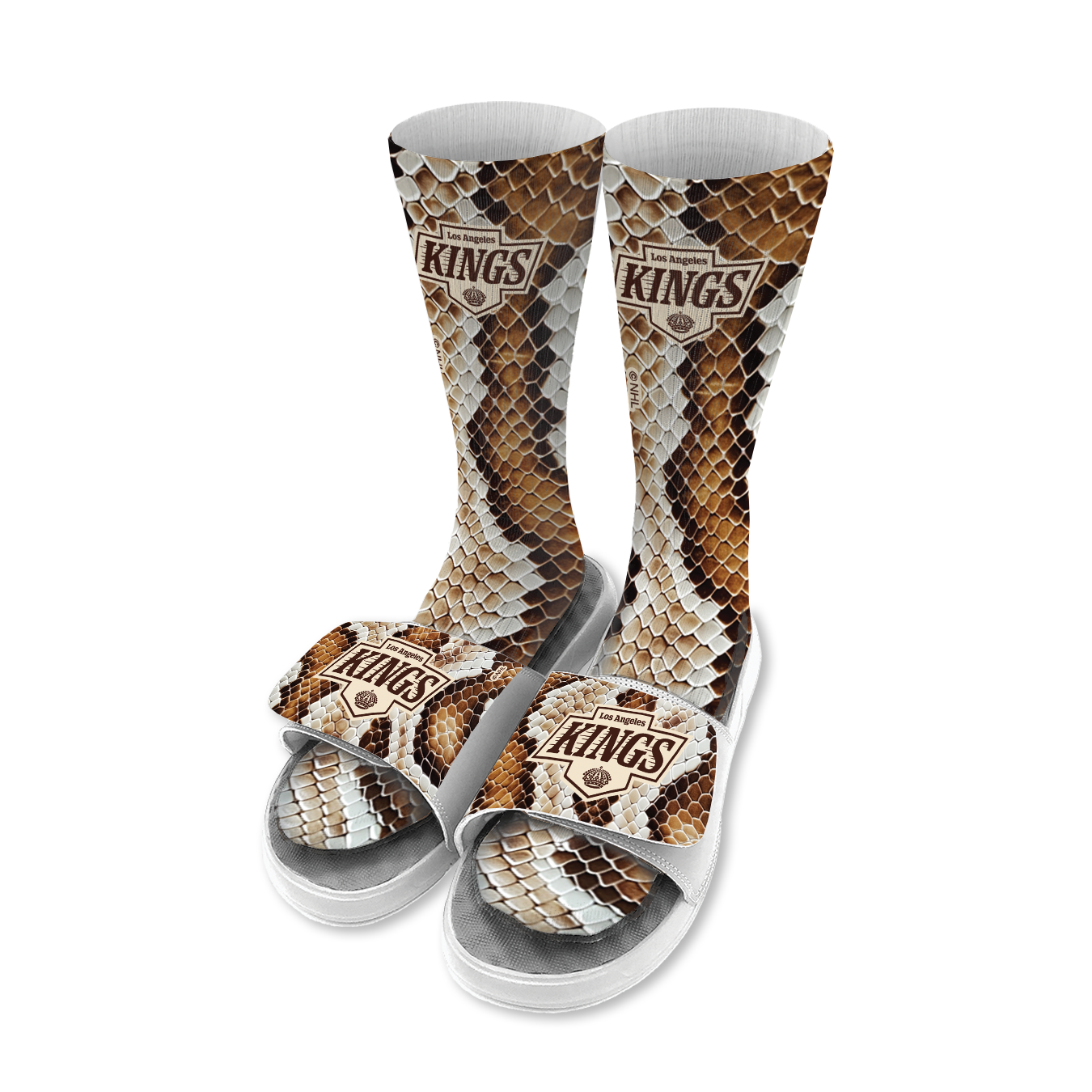LA Kings Year of the Snake Sock/Slide Bundle