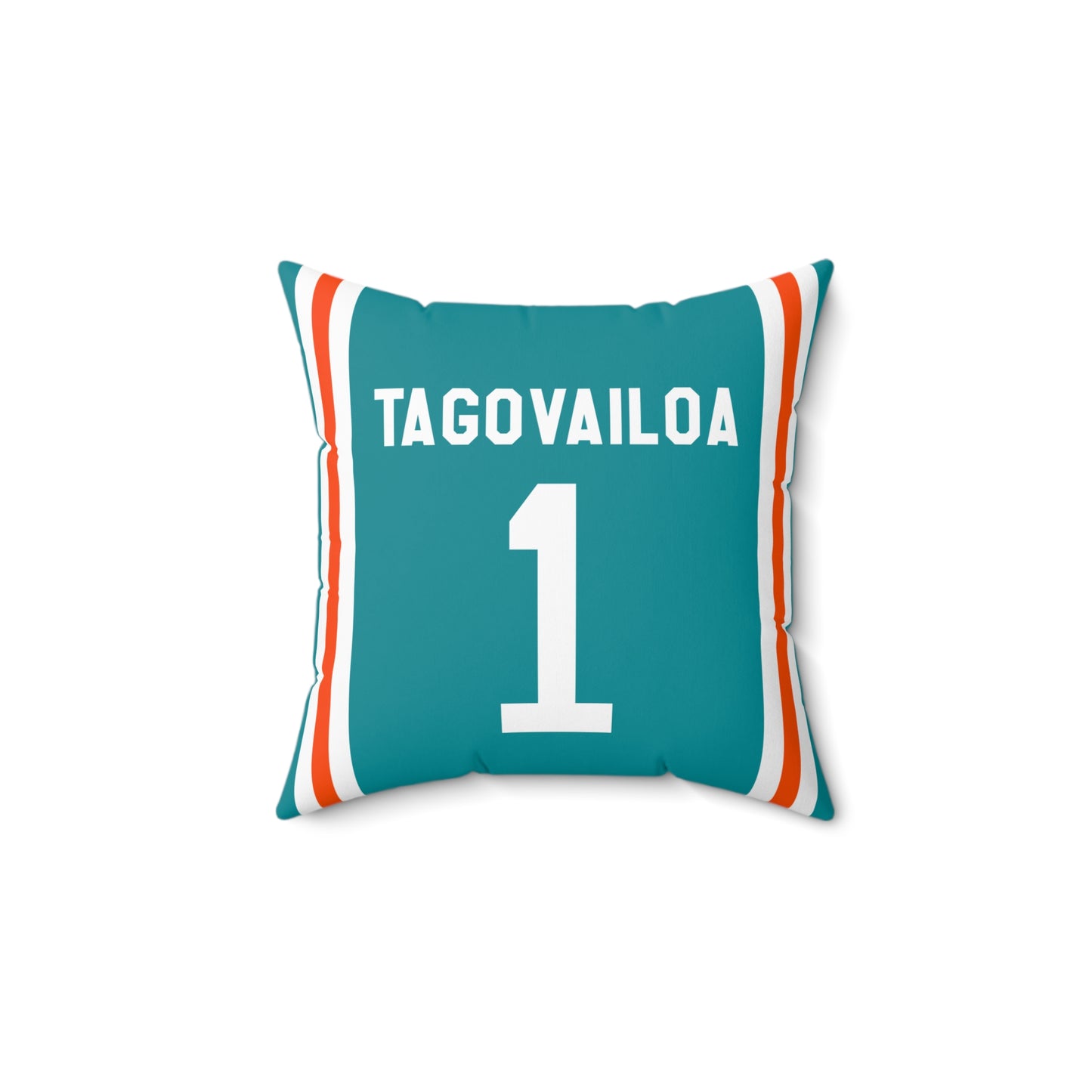 Tua Tagovailoa Miami Dolphins Pillow