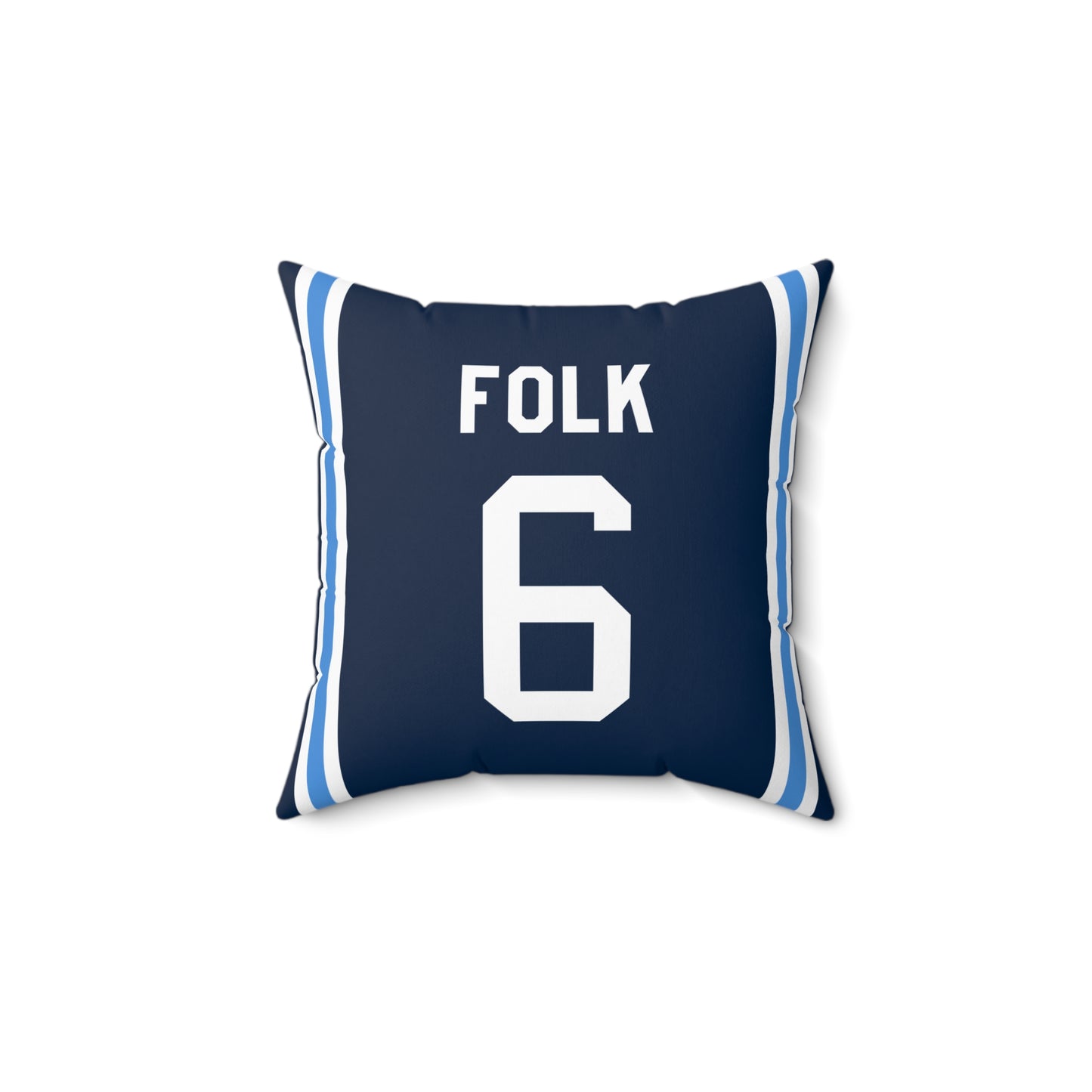 Nick Folk Tennessee Titans Pillow