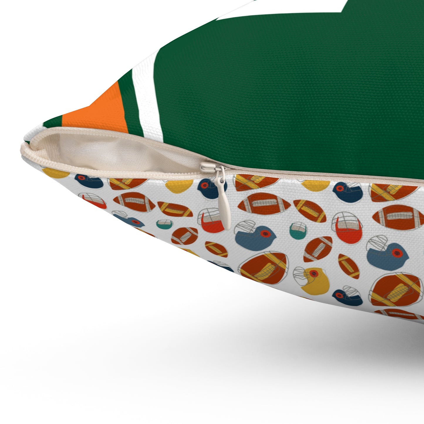 Vince Wilfork Miami Hurricanes Pillow