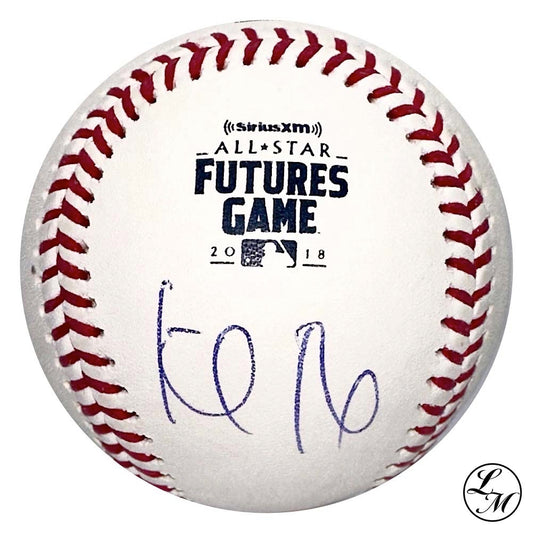 Kiebert Ruiz Nationals Autographed 2018 Futures Game Baseball JSA COA