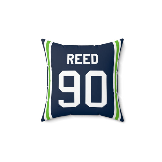 Jarran Reed Seattle Seahawks Pillow