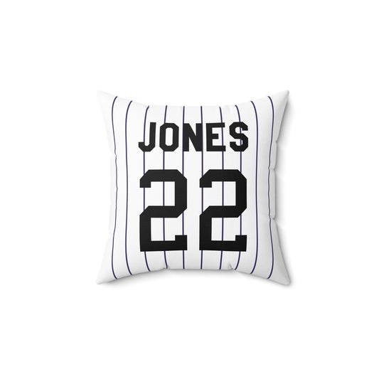 Nolan Jones Colorado Rockies Pillow