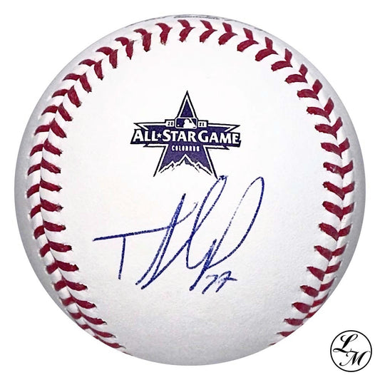 Teoscar Hernandez Autographed 2021 All Star Game Baseball JSA COA