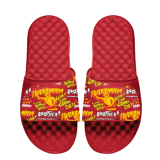 HulkHogan Pattern Slide Sandal
