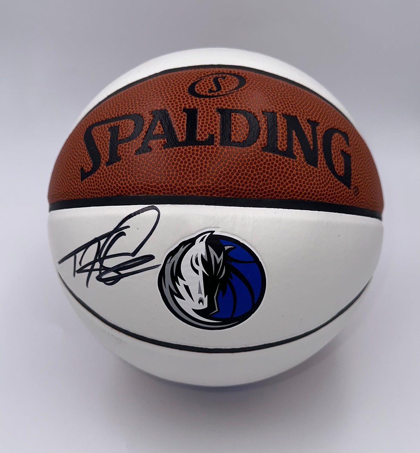 Tim Hardaway Jr Autographed Dallas Mavericks Basketball