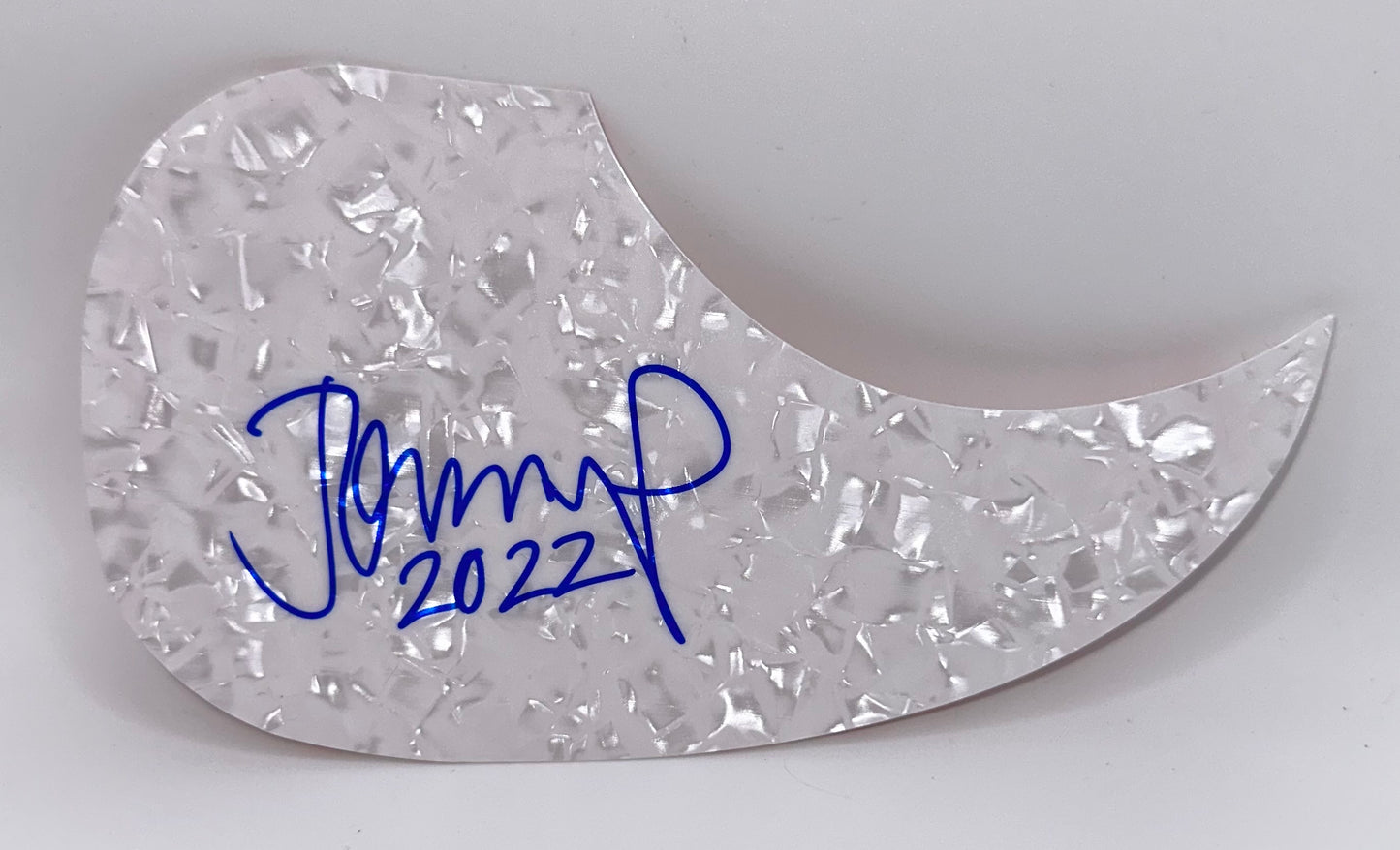 John Mellencamp Autographed Acoustic Pickguard