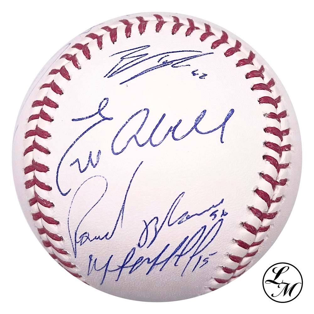 Houston Astros Autographed Team 2022 World Series Baseball JSA LOA