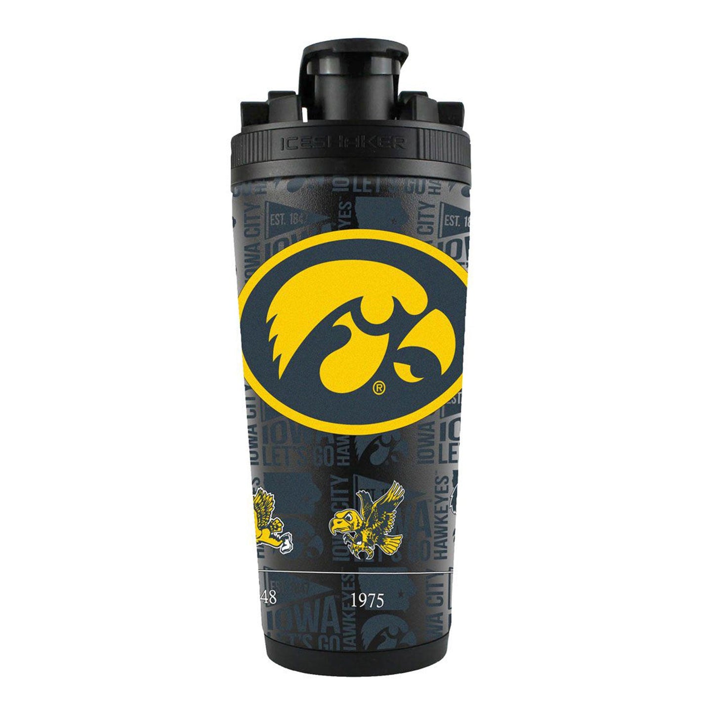 The College Vault - Iowa Hawkeyes 4D Ice Shaker