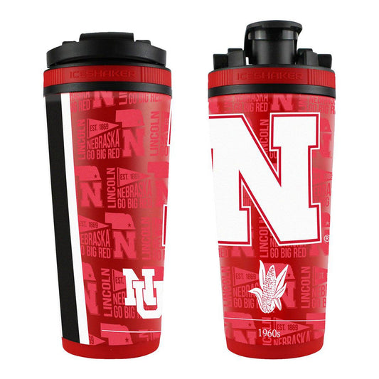 The College Vault - Nebraska Cornhuskers 4D Ice Shaker