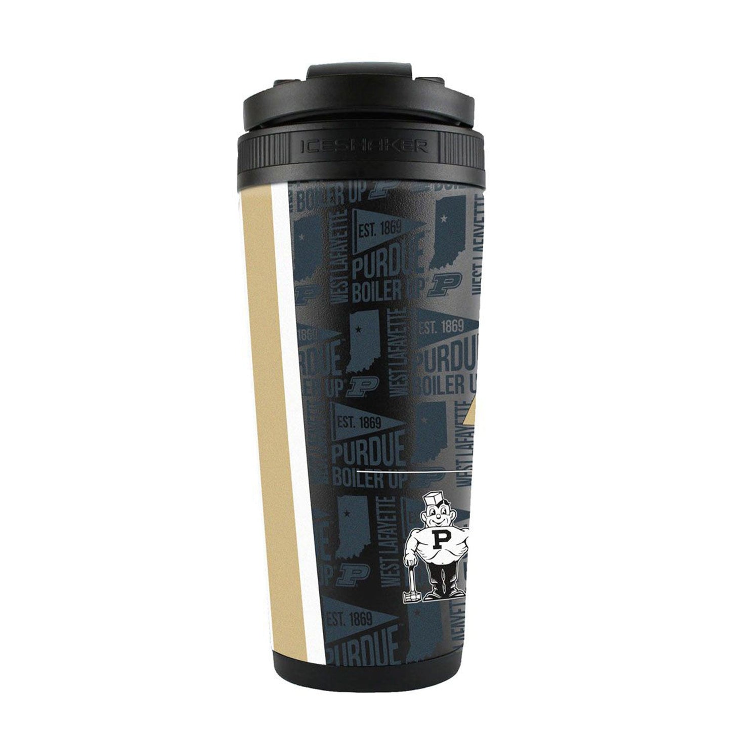 The College Vault - Purdue Boilermakers 4D Ice Shaker