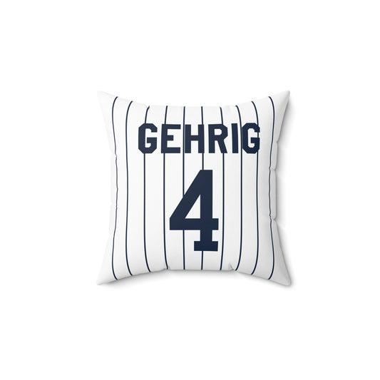 Lou Gehrig New York Yankees Pillow