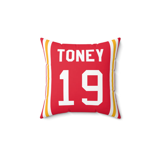 Kadarius Toney Kansas City Chiefs Pillow