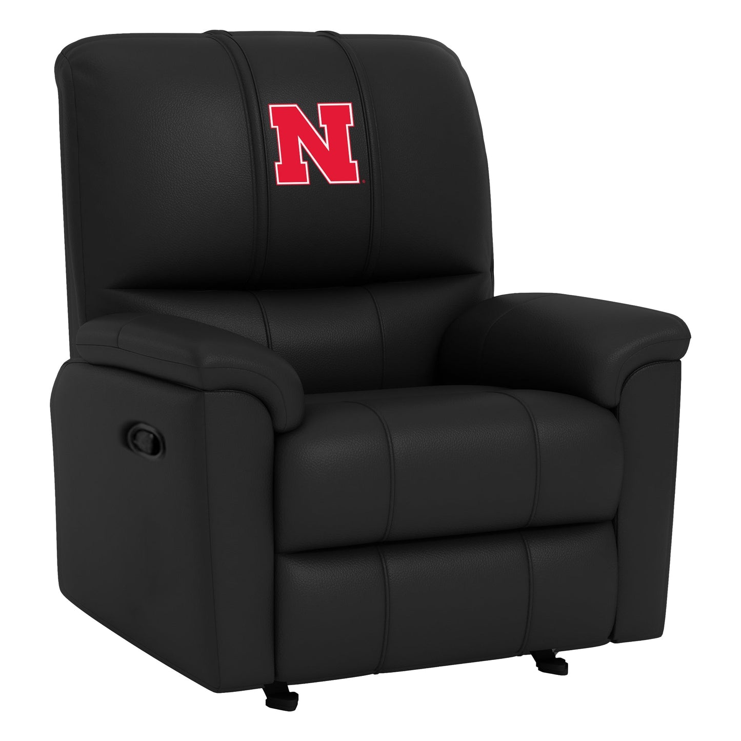 Rocker Recliner with Nebraska Cornhuskers Primary