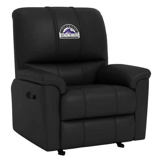 Rocker Recliner with Colorado Rockies Logo
