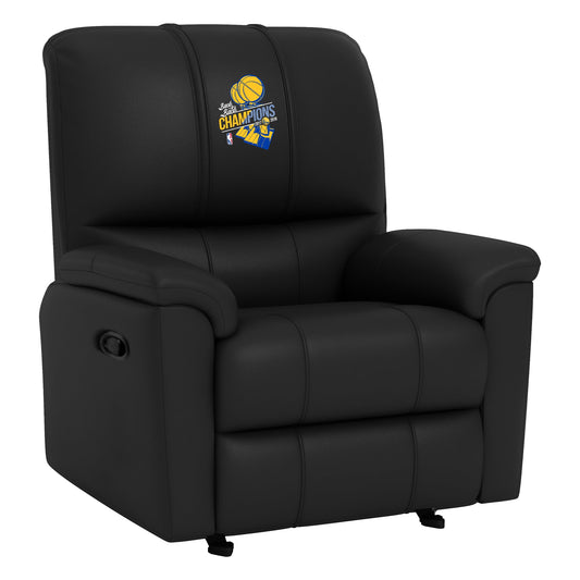 Rocker Recliner with Golden State Warriors 2018 Champions
