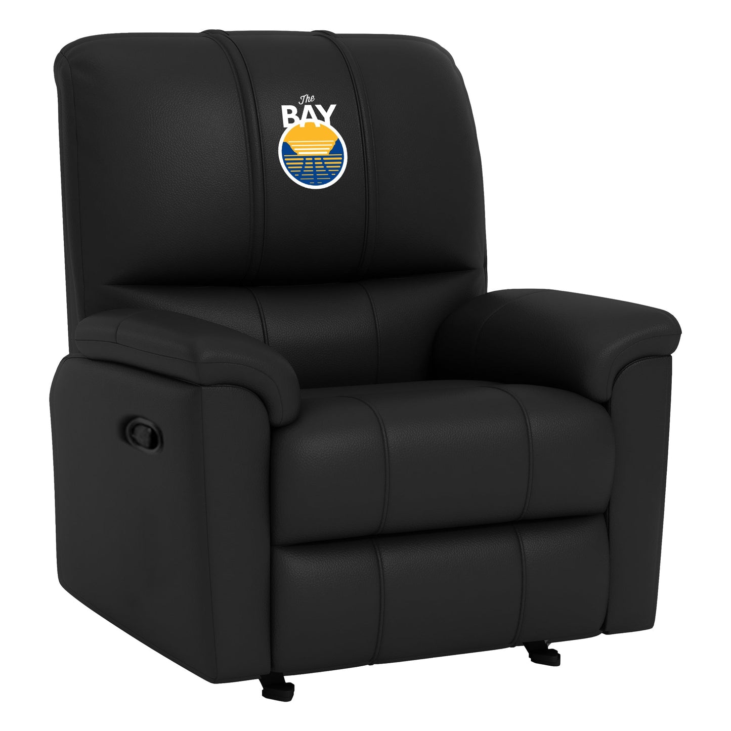 Rocker Recliner with Golden State Warriors Secondary Logo