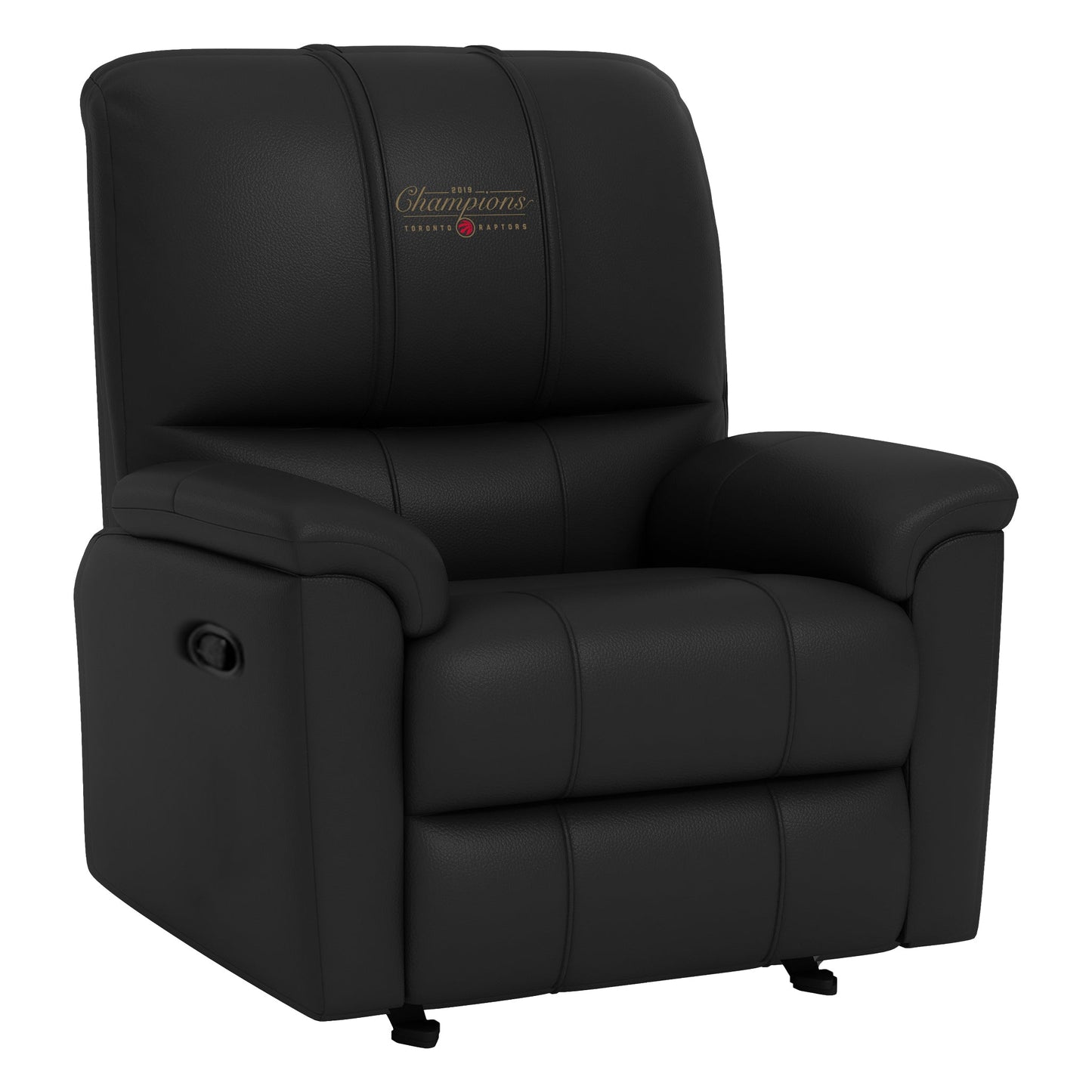 Rocker Recliner with Toronto Raptors Alternate 2019 Champions Logo