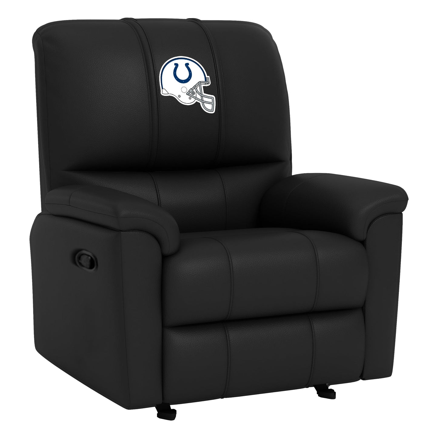 Rocker Recliner with Indianapolis Colts Helmet Logo