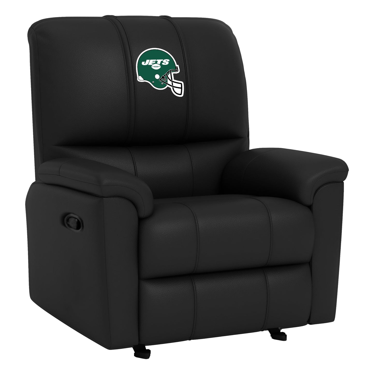 Rocker Recliner with New York Jets Helmet Logo