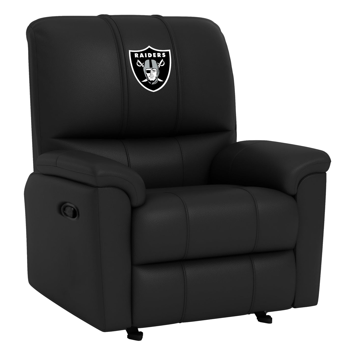 Rocker Recliner with Las Vegas Raiders Primary Logo