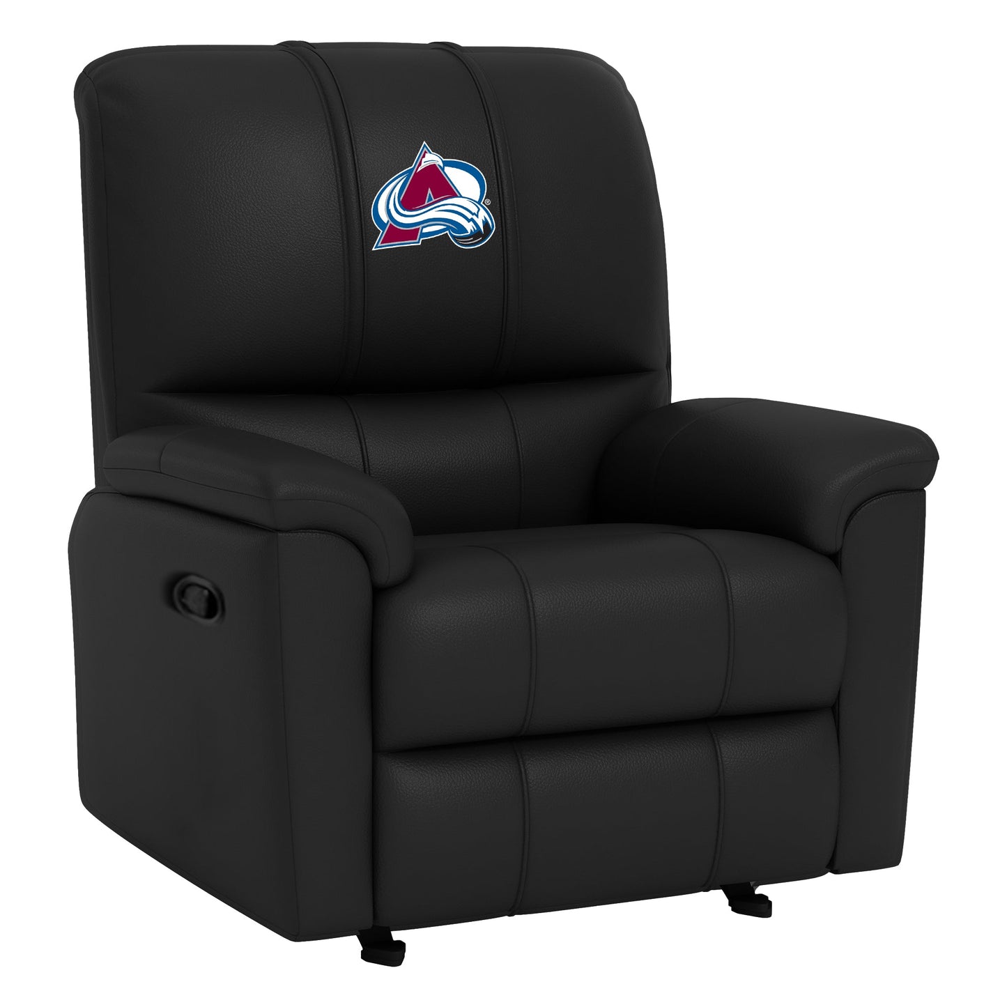 Rocker Recliner with Colorado Avalanche Logo