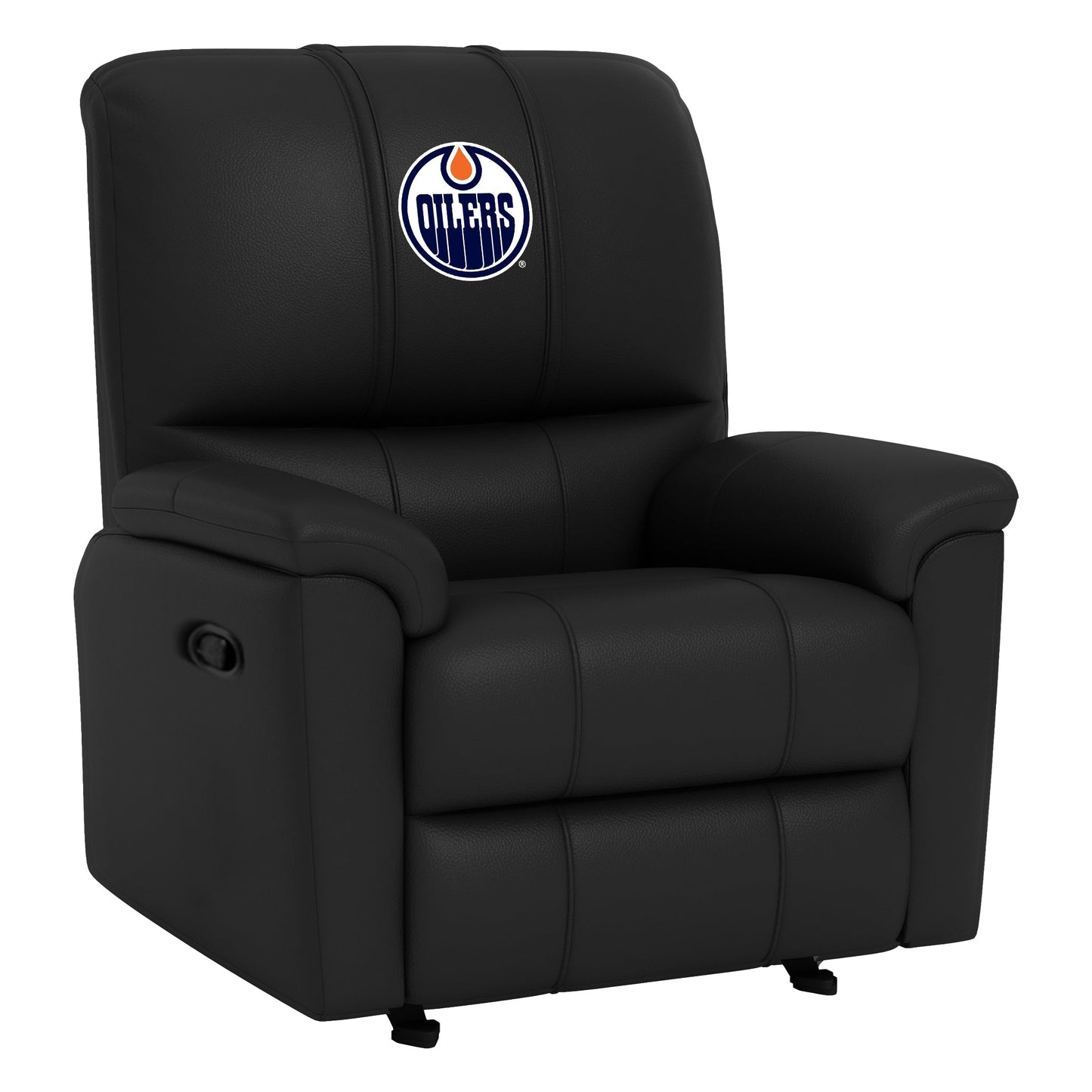 Rocker Recliner with Edmonton Oilers Logo