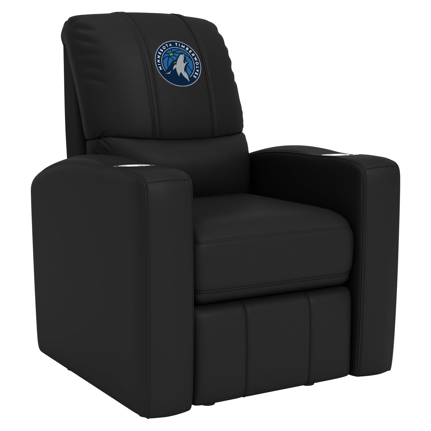 Stealth Recliner with Minnesota Timberwolves Primary Logo
