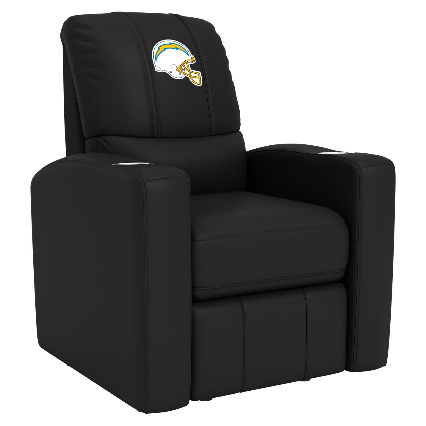 Stealth Recliner with  Los Angeles Chargers Helmet Logo