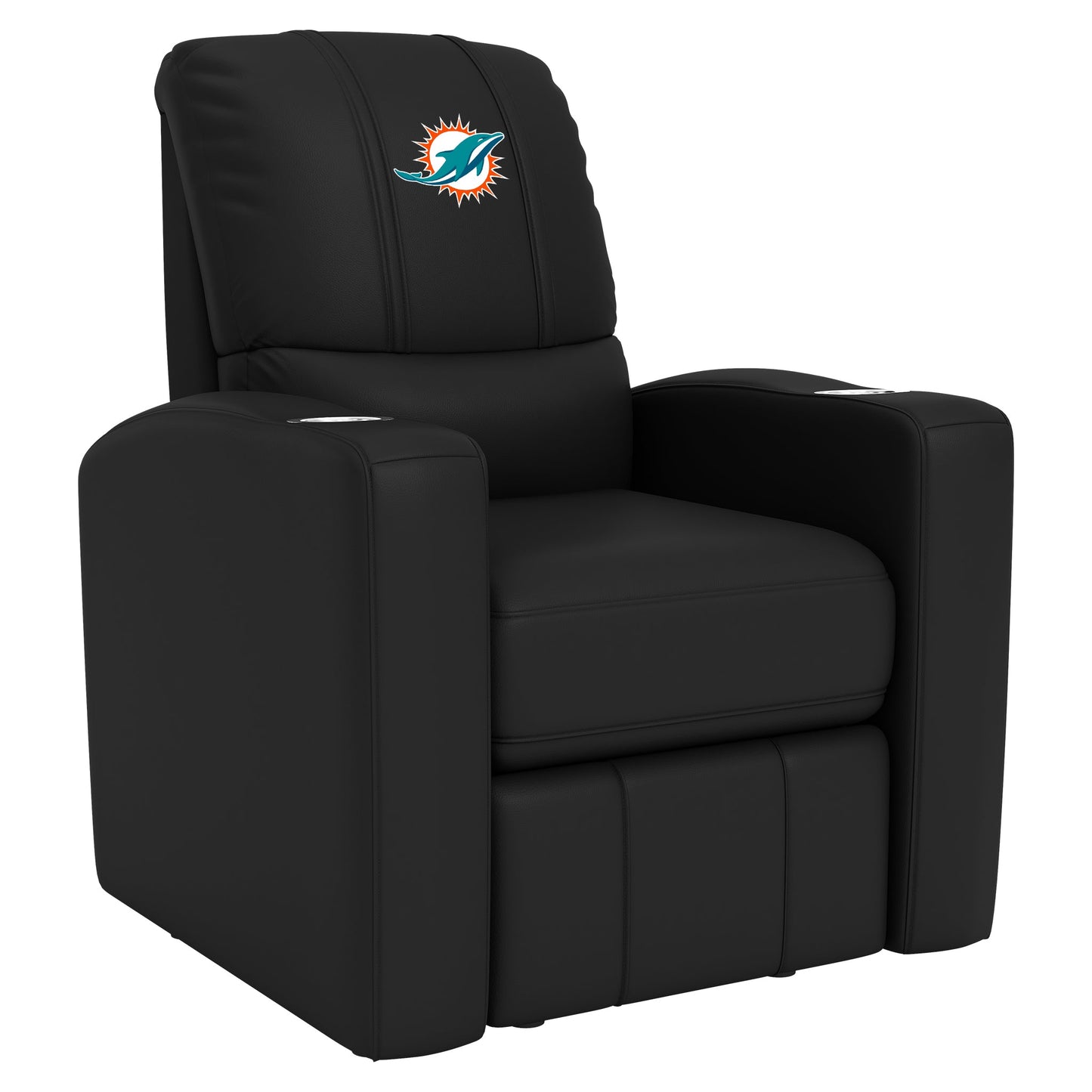 Stealth Recliner with  Miami Dolphins Primary Logo