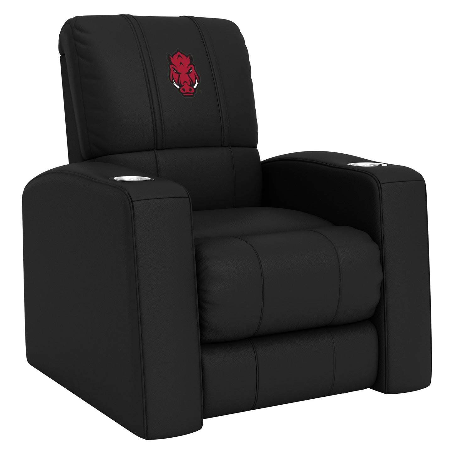 Relax Home Theater Recliner with Arkansas Razorbacks Secondary Logo