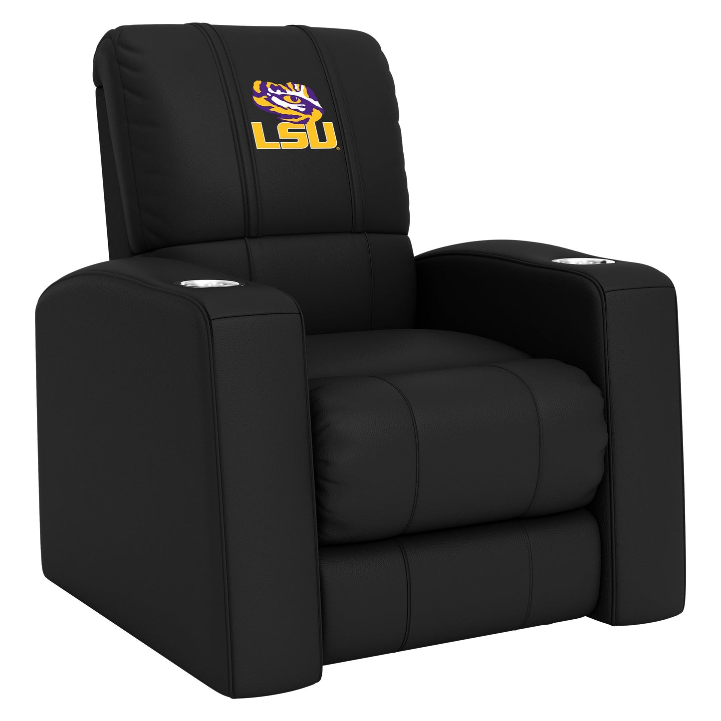 Relax Home Theater Recliner with LSU Tigers Logo