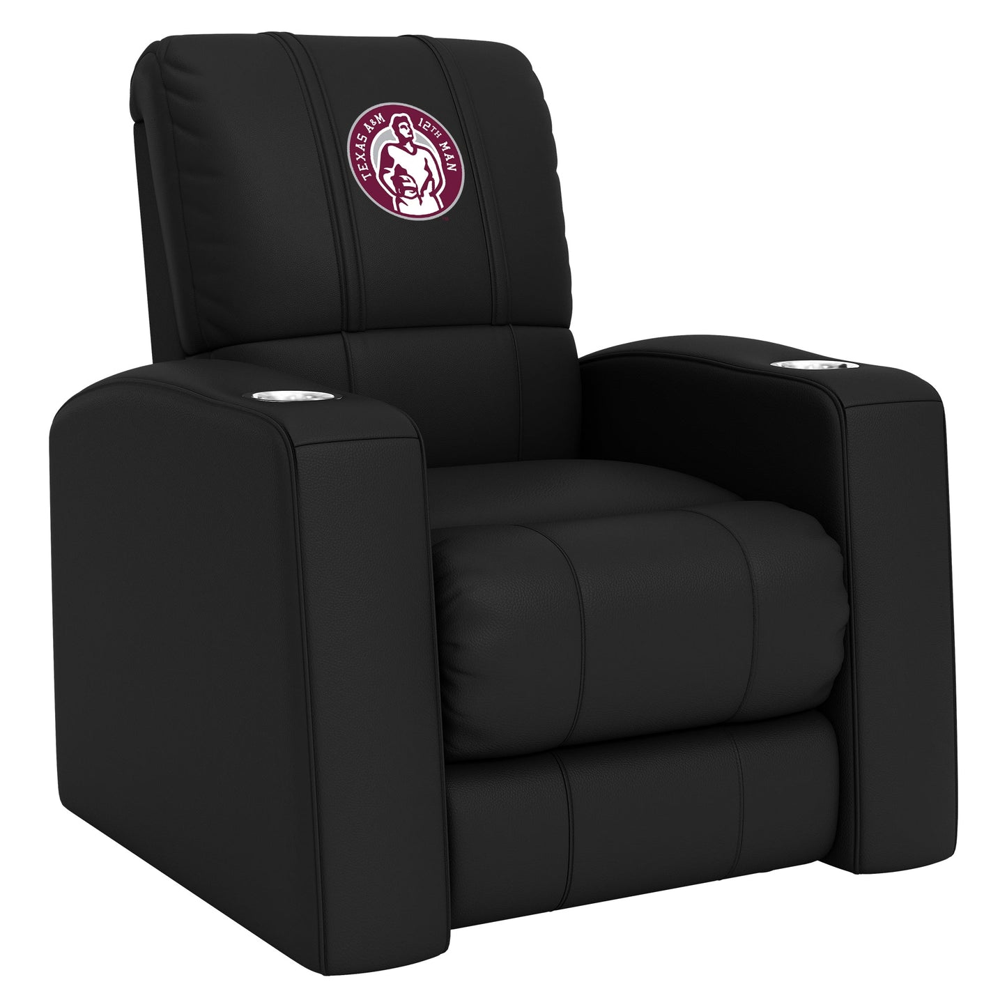 Relax Home Theater Recliner with Texas A&M Aggies 12th Man Logo