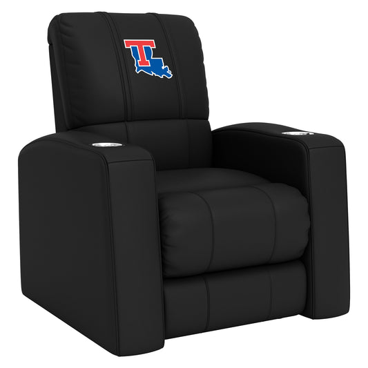 Relax Home Theater Recliner with Louisiana Tech Bulldogs Logo